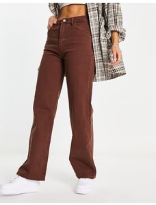 Don't Think Twice DTT - Kristen - Jeans dritti a vita medio alta marroni-Brown