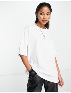 Something New X Naomi Anwer - T-shirt oversize bianca-Bianco