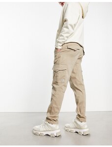 Only & Sons - Pantaloni cargo slim fit beige-Neutro