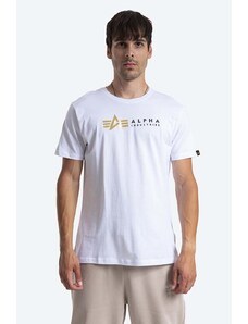 Alpha Industries t-shirt in cotone Label 118502FP 09