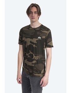 Alpha Industries t-shirt in cotone Backprint T Camo