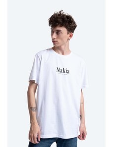 Makia t-shirt in cotone Strait Koszulka Makia Strait M21226 011