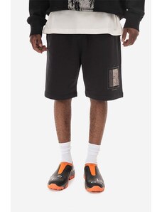 A-COLD-WALL* pantaloncini in cotone Foil Grid Sweat Shorts