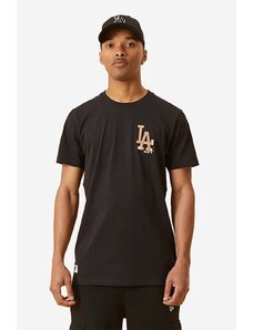 New Era t-shirt in cotone Dodgers Metallic Print