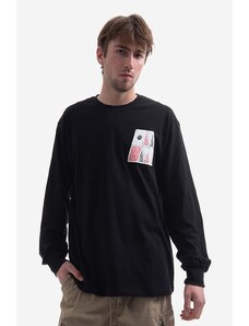 thisisneverthat top a maniche lunghe in cotone Stacked Cards L/S Tee