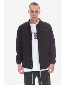PLEASURES giacca Bended Coach Jacket uomo