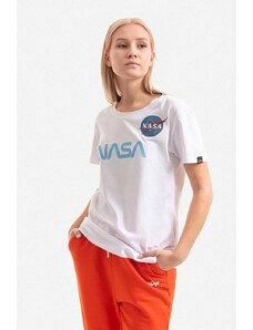 Alpha Industries t-shirt in cotone NASA PM