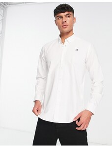 Scalpers - Camicia bianca con bottoni-Bianco