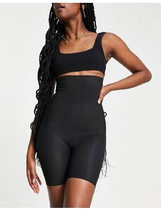 Magic - Bodyfashion Maxi Sexy - Pantaloncini a vita alta stile bermuda modellanti ad effetto sagomato elevato neri-Nero