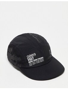 Lacoste x Minecraft - Cappellino nero con logo