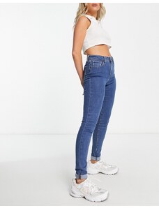 Levi's - 721 - Jeans skinny a vita alta lavaggio blu medio