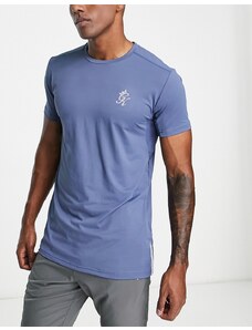 Gym King - 365 - T-shirt blu a maniche corte