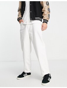 Volcom - Kraftsman - Pantaloni color crema-Bianco