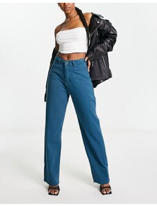 Fae - Jeans a fondo ampio e vita bassa anni '90-Verde