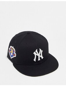 New Era - 9Fifty New York Yankees Cooperstown - Cappellino nero con toppa