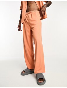 Bolongaro Trevor - Pantaloni da mare testurizzati color ruggine-Ramato