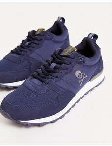 Scalpers - Canadian - Sneakers blu navy e bianche