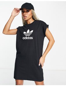 adidas Originals - adicolor - Vestito T-shirt nero