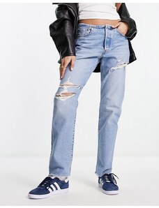 Levi's - 501 - Jeans a vita bassa lavaggio blu chiaro
