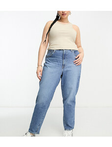 Levi's Plus - Mom jeans blu scuro anni '80-Blu navy