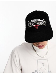 New Era Chicago Bulls - Champions - Cappellino nero in tessuto a coste