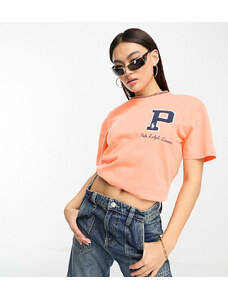 Polo Ralph Lauren x ASOS - Collaborazione esclusiva - T-shirt color pesca con logo-Rosa