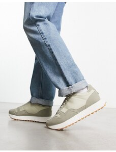 Pull&Bear - Sneakers classiche kaki chiaro-Verde