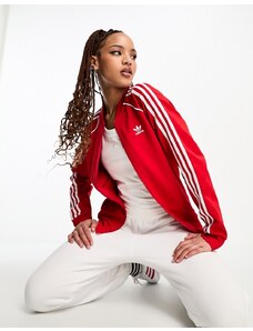 adidas Originals - adicolor - Giacca sportiva rosso scarlatto