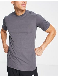 adidas performance adidas Training - Design 4 - T-shirt grigia da allenamento-Grigio