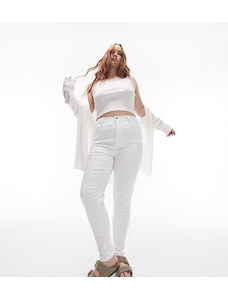 Topshop Curve - Jamie - Jeans bianchi-Bianco
