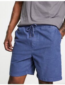 Farah - Redwald - Pantaloncini lavaggio blu medio in tela