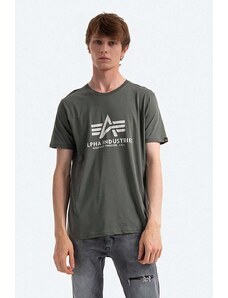 Alpha Industries t-shirt in cotone Basic T-Shirt 100501.432