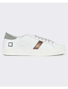 D.A.T.E. Sneakers DATE Hill Low Vintage Calf White - Army : 36
