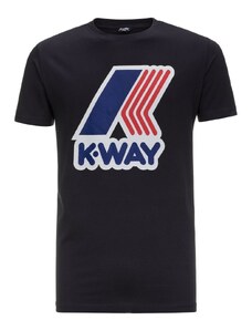 T-shirt K-way Uomo Pete Macro Logo : S