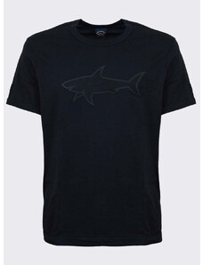 T-shirt Paul & Shark logo in rilievo : S
