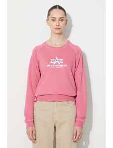 Alpha Industries felpa New Basic Sweater Wmn uomo
