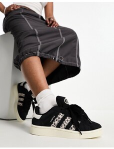 adidas Originals - Campus 00 - Sneakers nere leopardate-Nero