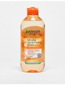 Garnier - Micellar Gentle Peeling Water - Acqua micellare All in 1 da 400 ml-Trasparente