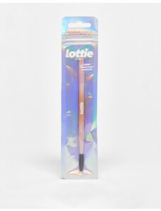 Lottie London - LE020 - Pennello per sopracciglia a doppia estremità-Nessun colore