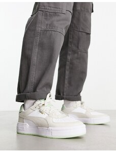 PUMA - CA Pro - Sneakers bianche e verde pastello-Bianco