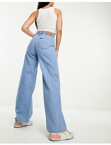 Lee Jeans Lee - Stella - Jeans svasati a vita ultra alta in denim fresco e leggero-Blu