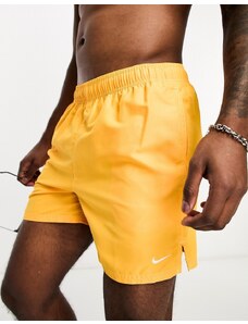 Nike Swimming - Pantaloncini da bagno stile volley da 5“ arancione brillante