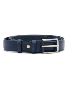 Leather Trend Janice - Cintura Blu In Vera Pelle