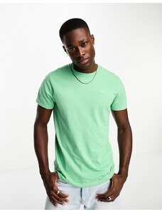 Hollister - T-shirt verde chiaro con logo