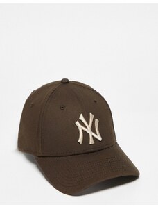 New Era - 9forty NY - Cappellino degli Yankees marrone-Brown