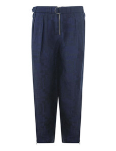 Pantalone con Cintura Relaxed Fit Emporio Armani 50 Blu 2000000008233
