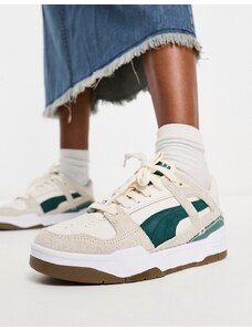 PUMA - Slipstream - Sneakers bianco sporco e verde