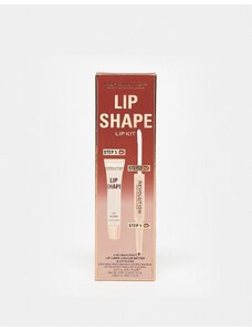 Revolution - Lip Shape Kit - Brown Nude-Neutro