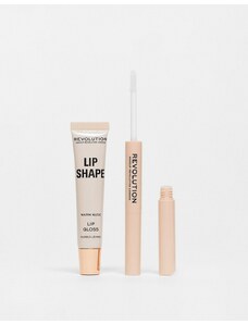 Revolution - Lip Shape Kit - Warm Nude-Neutro