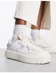 New Balance - CT302 - Sneakers bianche e rosa-Bianco
